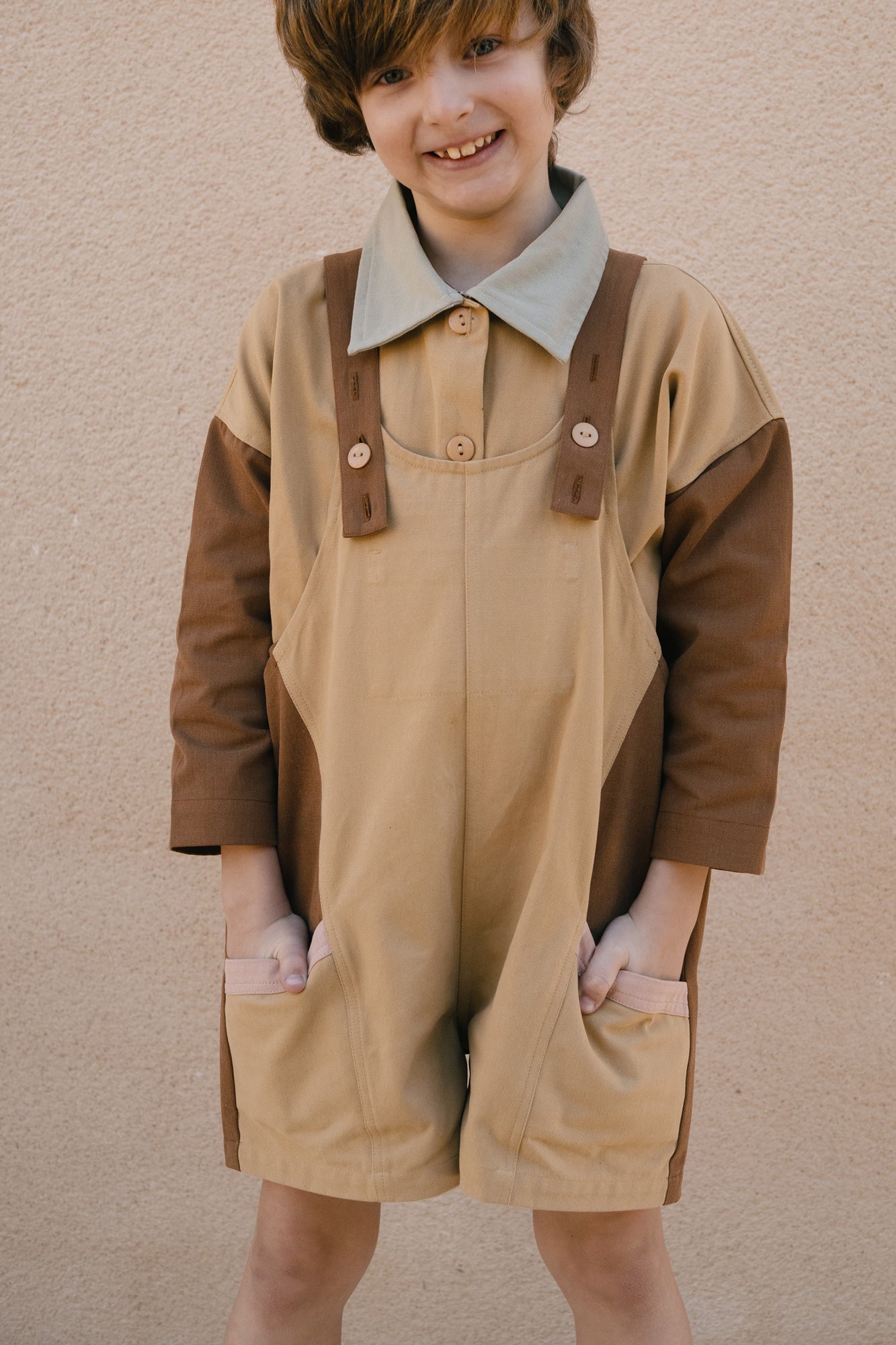 Multicolor kids jumpsuit | Fair fashion by TIRALAHILACHA