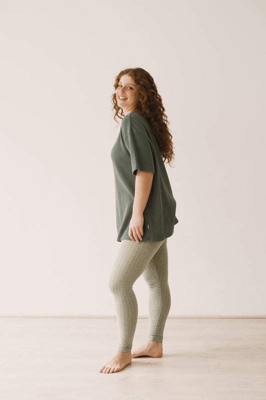 Harmony waffle Unisex T-Shirt in blue