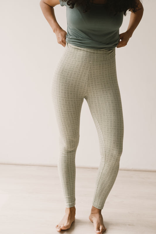 Helga leggins in wicker green
