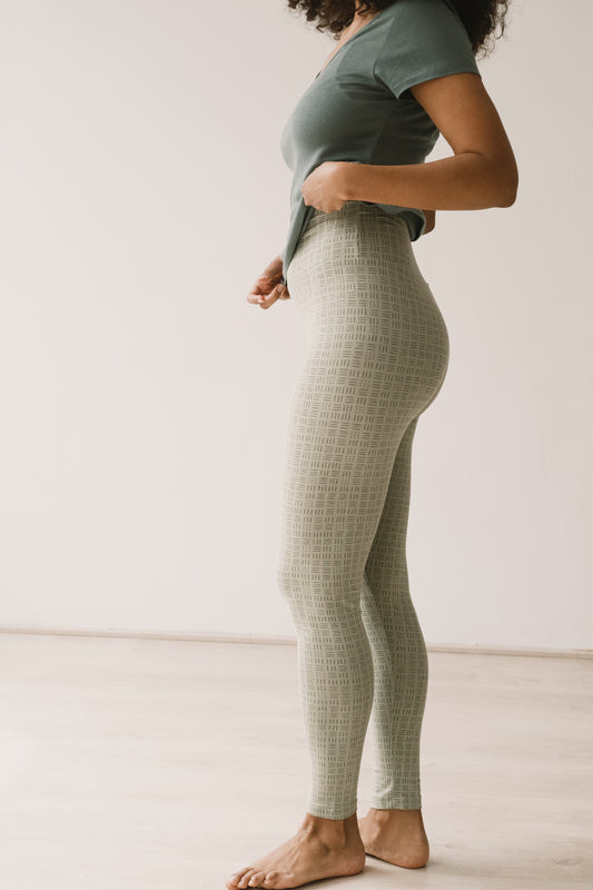 Helga leggins in wicker green
