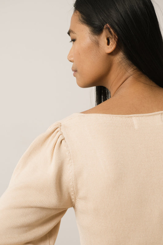 Haya gestricktes Tencel-Oberteil in Pink