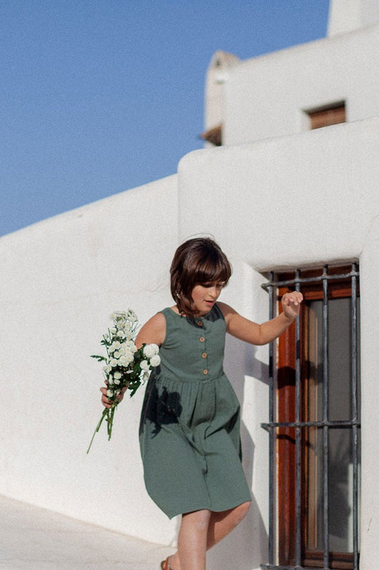 Edlin Dress Green - TIRALAHILACHA