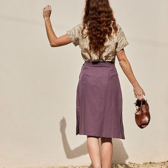 Falda Fely Púrpura - TIRALAHILACHA