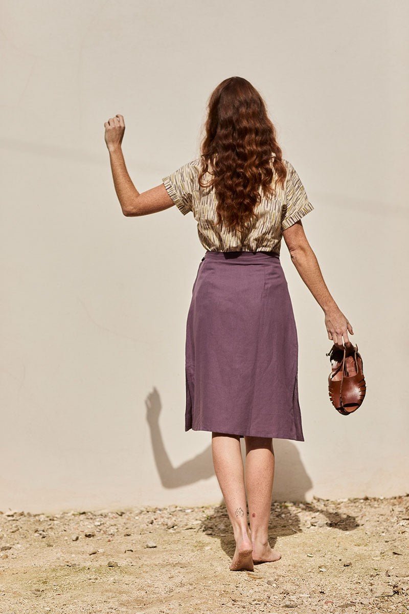 Falda Fely Púrpura - TIRALAHILACHA