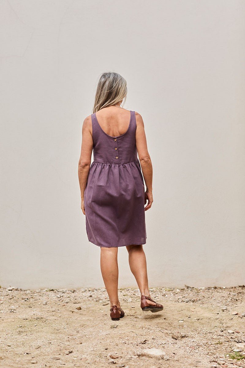 Vestido Febe Púrpura - TIRALAHILACHA