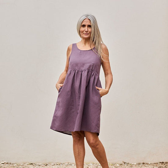 Vestido Febe Púrpura - TIRALAHILACHA