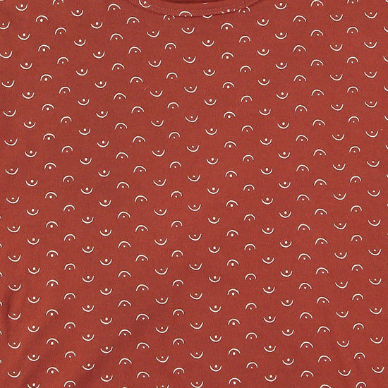 Unisex organic cotton T-shirt Tits Red - TIRALAHILACHA