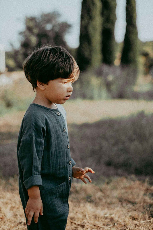 Surya unisex jumpsuit in blue - TIRALAHILACHA