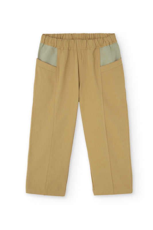 Mustard combined kids pants