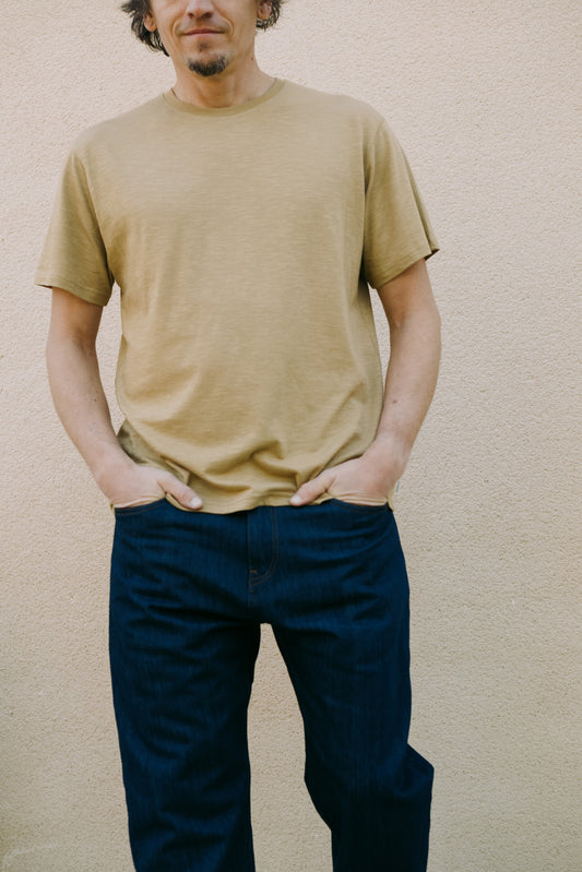 Yellow unisex T-shirt