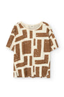 Brown Print