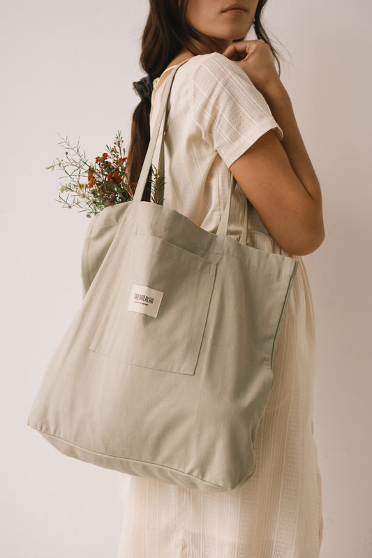 Green Tote Bag