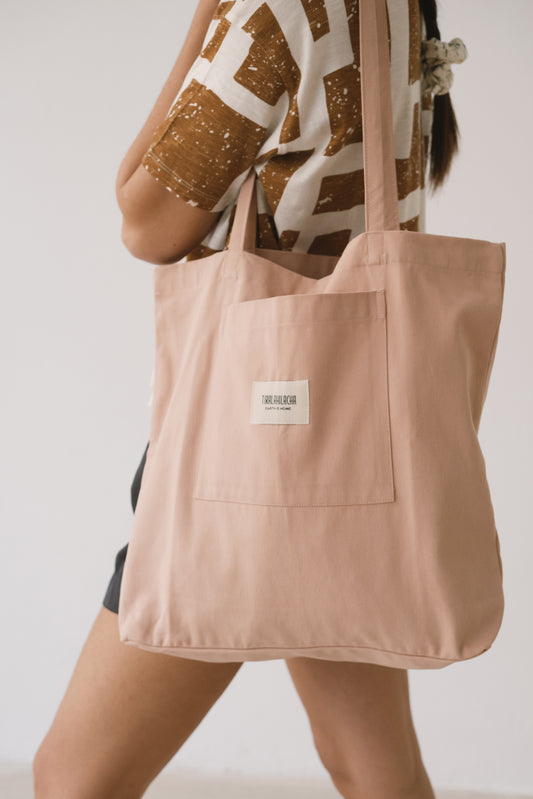 Pink Tote Bag