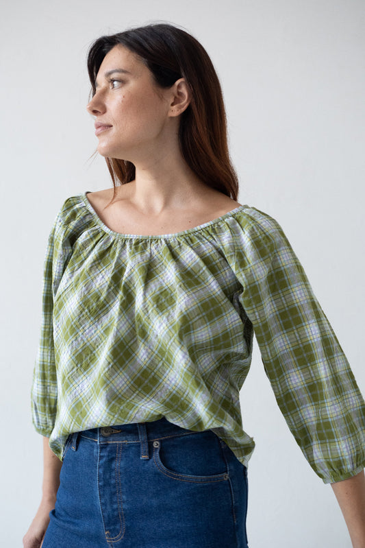 Blossom Green Top