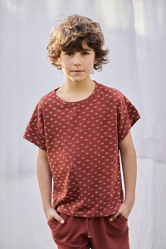 Unisex organic cotton T-shirt Tits Red