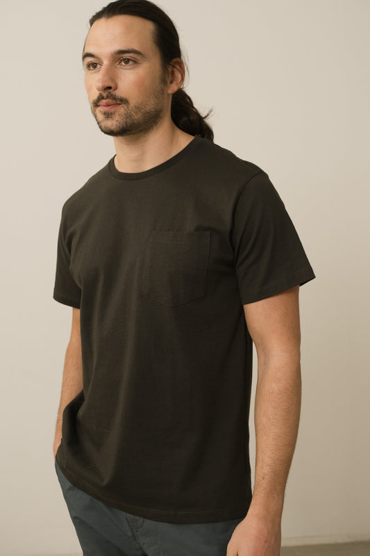Camiseta unisex George oversize negro eclipse