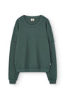 Helmut - Sweat-shirt oversize gaufré - Bleu