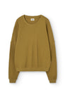Helmut - Sweat-shirt gaufré oversize - Moutarde