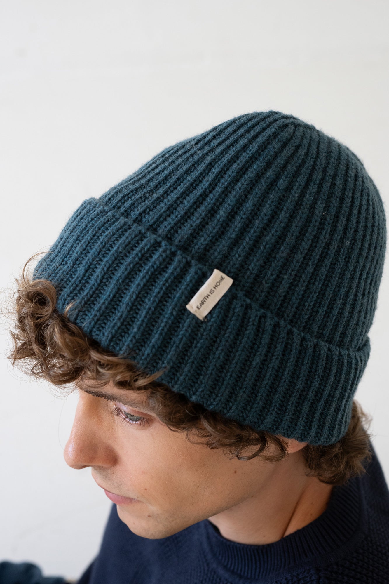 TIRALAHILACHA | Tao chunky wool beanie in blue