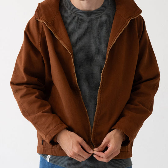 TIRALAHILACHA | Turina Jacket Organic Cotton in Terracotta