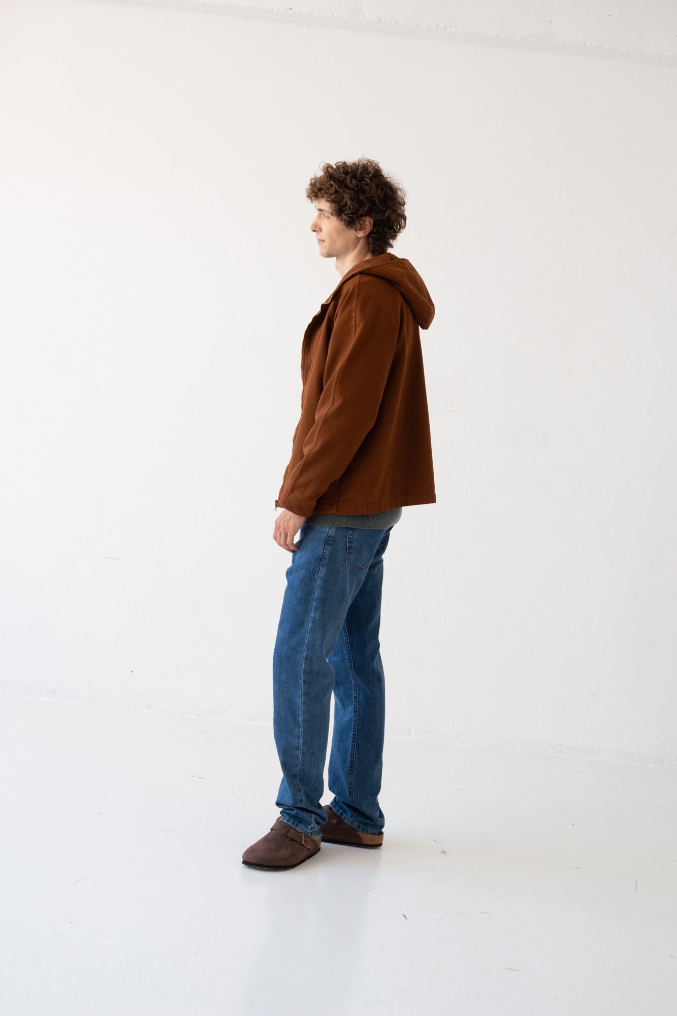 TIRALAHILACHA | Turina Jacket Organic Cotton in Terracotta