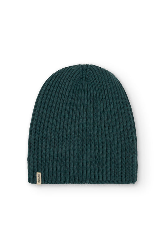 Gorro Tao azul en lana merino