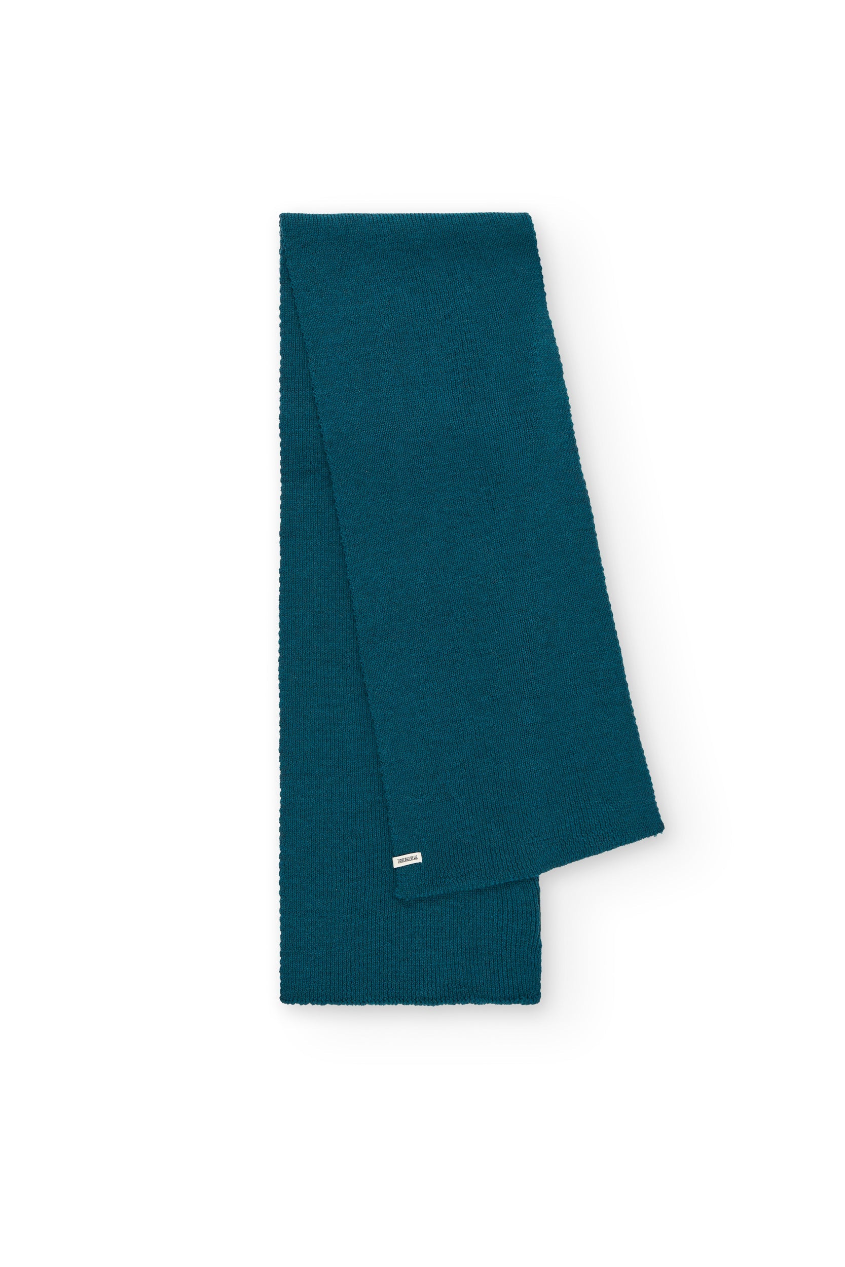 TIRALAHILACHA | Tayo chunky wool scarf in blue