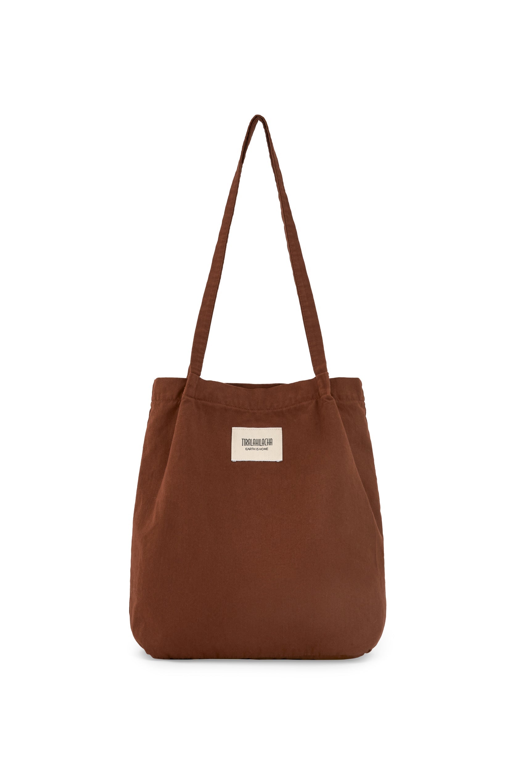 TIRALAHILACHA | Tim Totebag 100% Cotton in Terracota