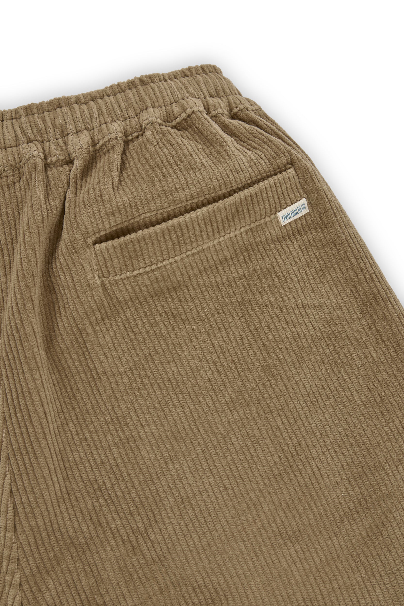Organic Corduroy pants in Green | Fair fashion by TIRALAHILACHA