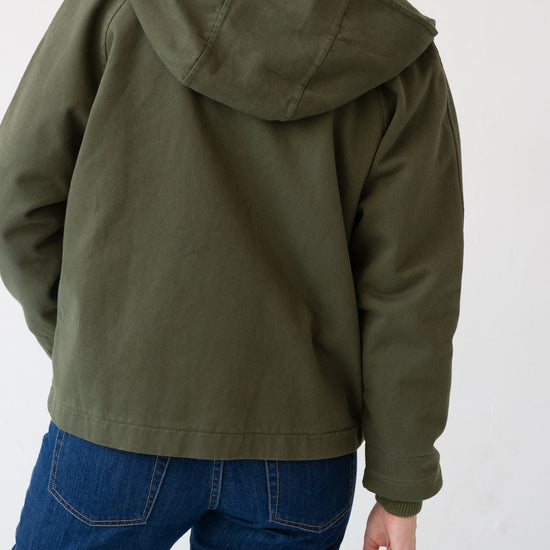 TIRALAHILACHA | Turina Jacket Organic Cotton in Olive Green