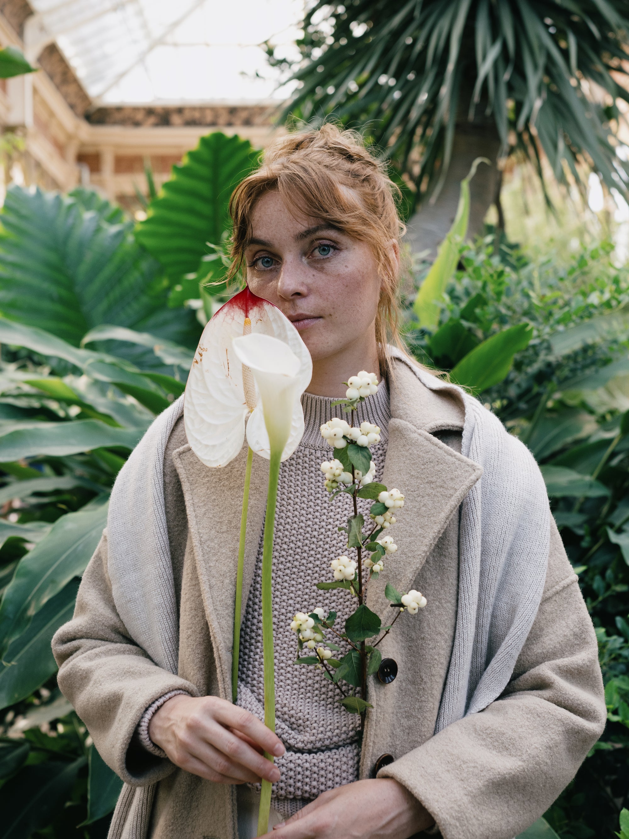 Old Tiralahilacha Gabriela Sweatshirt Sidereal Rain Beige