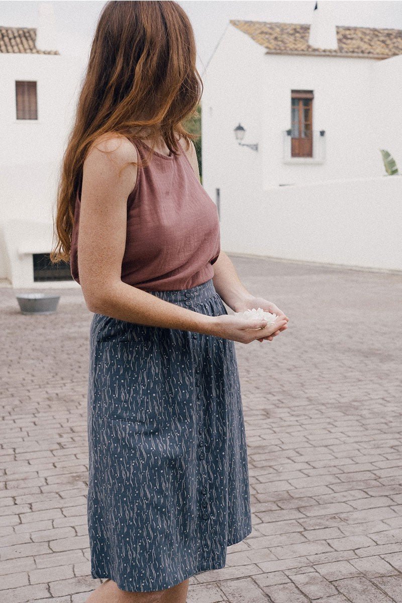 Emma skirt with mist - TIRALAHILACHA