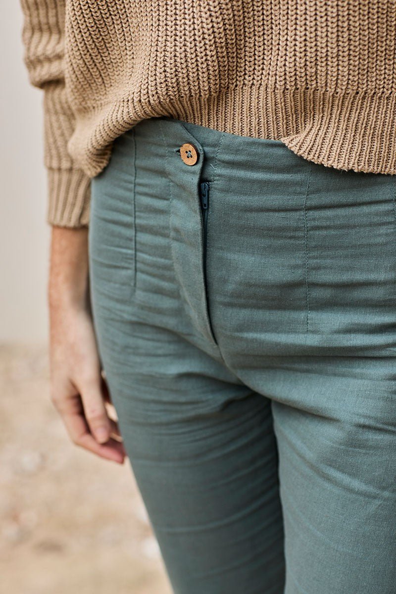 Pantalón Faren Azul Aguamarina - TIRALAHILACHA
