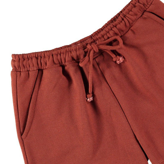 Shorts Roiboos Red Linen and Organic Cotton - TIRALAHILACHA