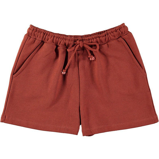 Shorts Roiboos Red Linen and Organic Cotton - TIRALAHILACHA