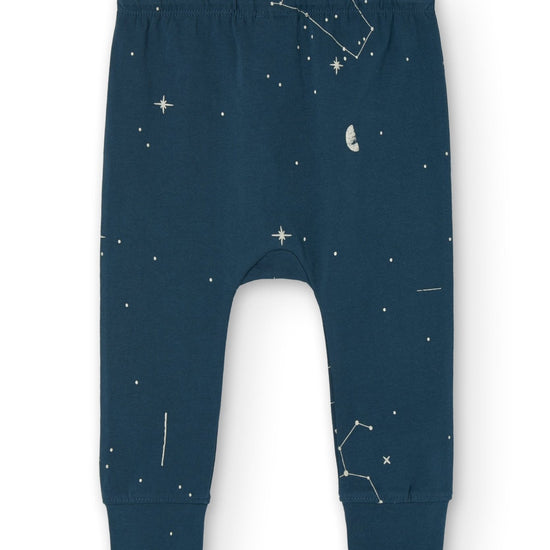 Gala baby pant blue constellations - TIRALAHILACHA