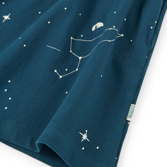 Galilea Dress blue constellations - TIRALAHILACHA
